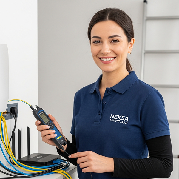 Daireye İnternet Kablosu Çekme Servisi – İstanbul, Bahçelievler 13 Daireye İnternet Kablosu Çekme Servisi